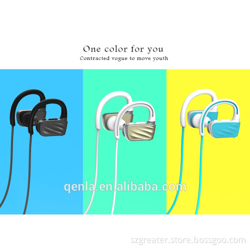 2017 Top quality ipx7 Waterproof sports Stereo Wireless bluetooth sport earphone for Swimming